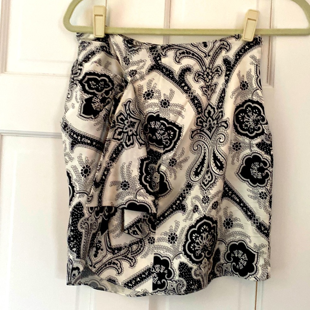 Caroline constas bandana print mini skirt